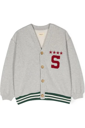 Bellerose Button-up organic cotton sweatshirt