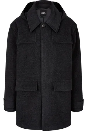 Studio Tomboy Duffle-detail mid-length coat