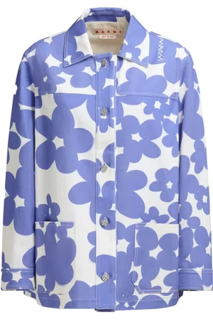Marni Floral-print shirt jacket