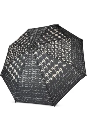 CHANEL 1990-2000s printed umbrella
