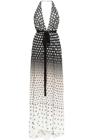 Saiid Kobeisy Gradient printed dress
