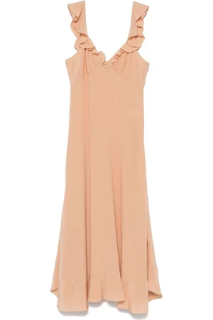 Chloé Crepe de chine maxi dress