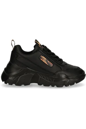 Roberto Cavalli Logo-patch sneakers