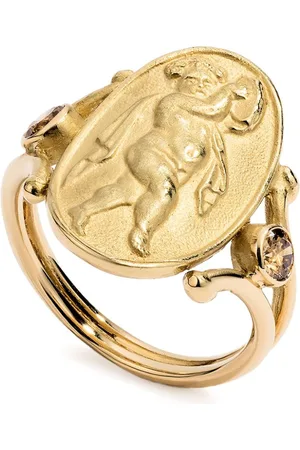Renato Cipullo 18kt yellow Danzante diamond ring