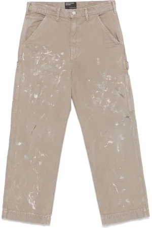 ENFANTS RICHES DEPRIMES Paint-splatter trousers