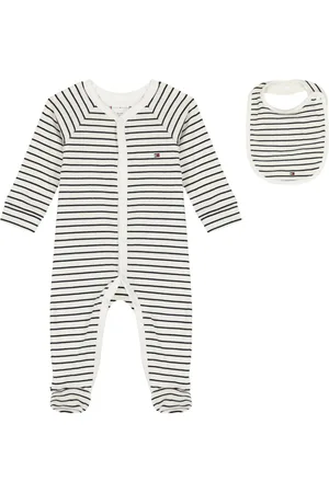 Tommy Hilfiger Striped babygrow gift set