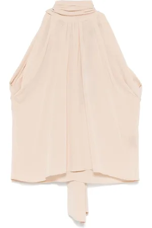 JACOB LEE Scarf-detail blouse