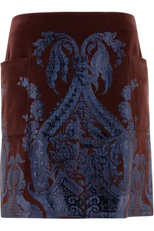 Etro Baroque-print skirt