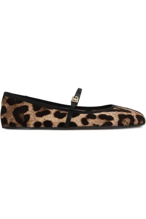 Dolce & Gabbana Logo-buckle ballerinas