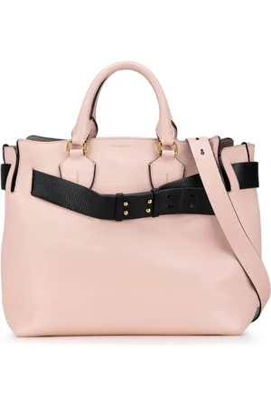 Burberry 21st Century Medium Bicolor Leather Marais Belt Bag satchel