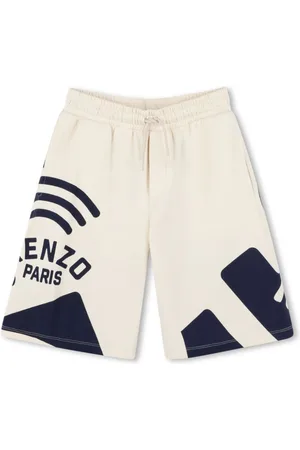 Kenzo Graphic-print track shorts