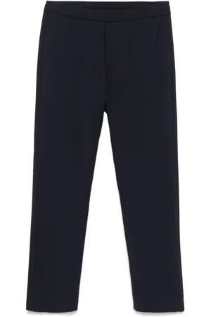 BARENA Virgin-wool straight-leg trousers