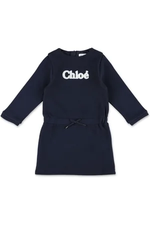 Chloé Logo-appliqué dress