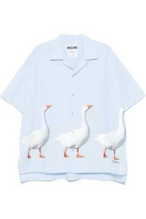 Moschino Goose-print shirt