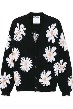 Moschino Daisy-jacquard cardigan