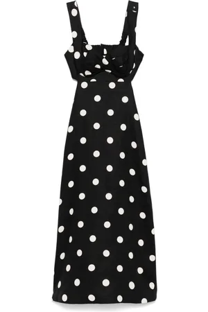 ZIMMERMANN Polka-dot midi dress