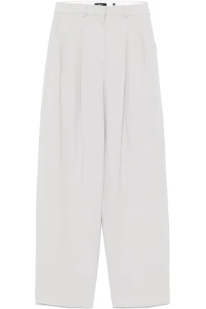 THEORY Double-pleat trousers