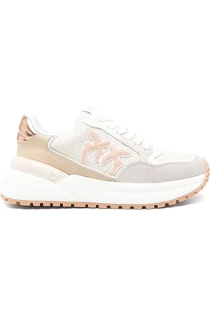Pinko Love Birds-appliqué sneakers