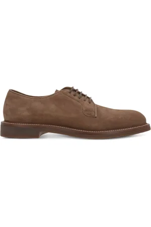 Brunello Cucinelli Suede Derby shoes