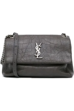 Saint Laurent 2019 Medium Embossed Leather Monogram West Hollywood crossbody bag