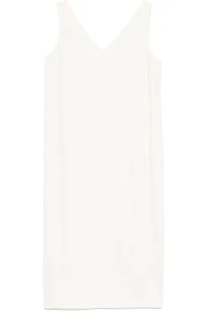 THEORY V-neck midi dress