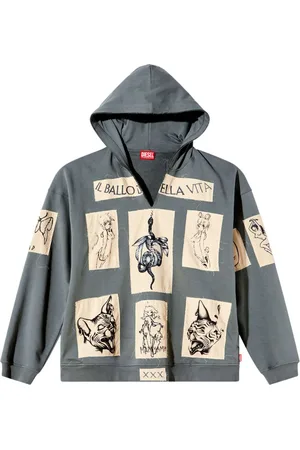 Diesel X Damiano David S-Boxt hoodie