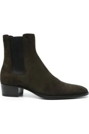 Saint Laurent 40mm Wyatt ankle boots