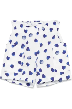 MONNALISA Heart-print shorts