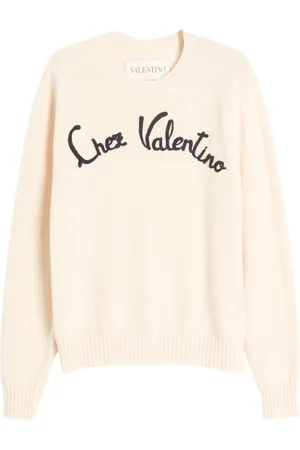 VALENTINO GARAVANI Chez Valentino-embroidered sweater