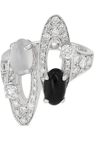 Bvlgari 18K white gold Elisia diamond ring