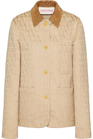 VALENTINO GARAVANI Toile Iconographe jacquard cotton jacket