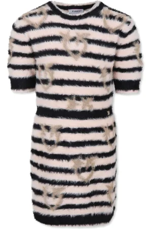 Pinko Love Birds-print dress