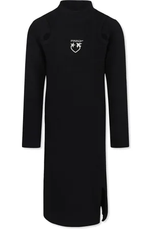 Pinko Love Birds-embroidered dress