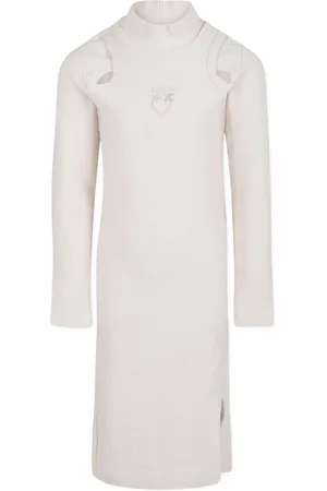 Pinko Love Birds-embroidered dress