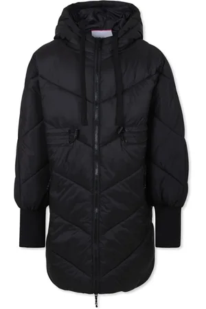 Pinko Chevron-quilted coat