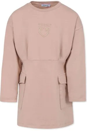 Pinko Love Birds-embroidered dress