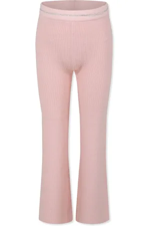 Pinko Rhinestone-logo trousers
