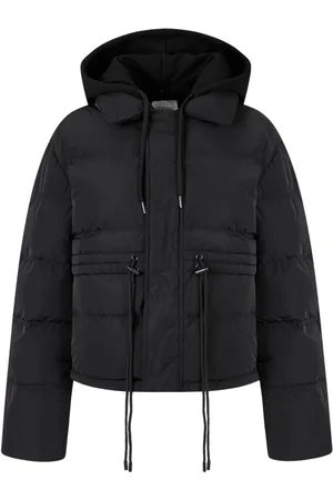 Studio Tomboy Detachable-drawstring hood down jacket