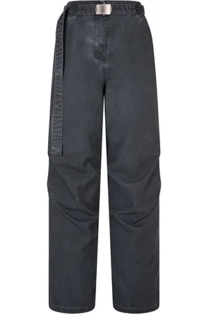 Studio Tomboy Wide-leg belted jeans