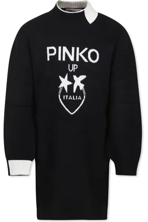 Pinko Logo-intarsia dress