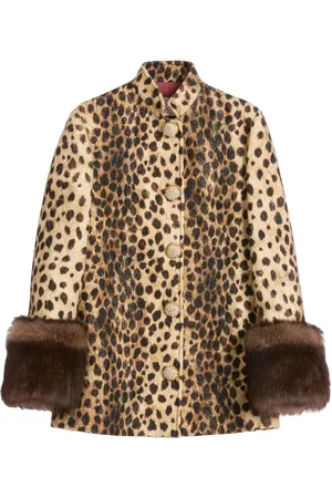 VALENTINO GARAVANI Jaguar Spots caban coat