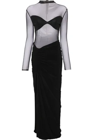 Atu Body Couture Ruched maxi dress