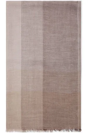Brunello Cucinelli Striped scarf