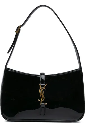 Saint Laurent 2021 Patent Le 5 a 7 shoulder bag