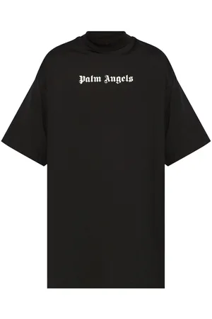Palm Angels Logo-print T-shirt dress