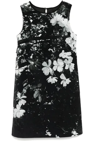AGNÈS B. Floral print sleeveless dress