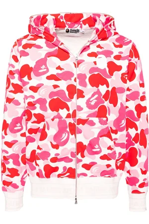 A Bathing Ape Abc camo logo full zip hoodie
