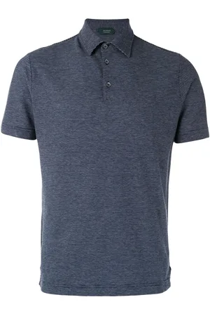 ZANONE Color block polo shirt