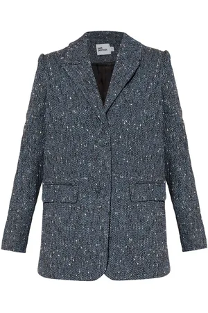 Self-Portrait Bouclé blazer