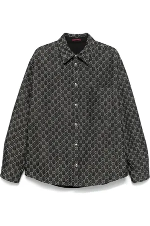 Gucci GG jacquard reversible shirt